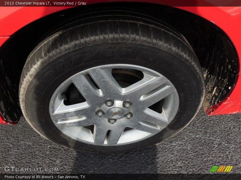 Victory Red / Gray 2013 Chevrolet Impala LT