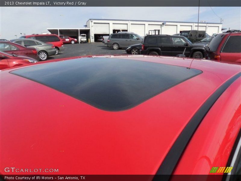 Victory Red / Gray 2013 Chevrolet Impala LT
