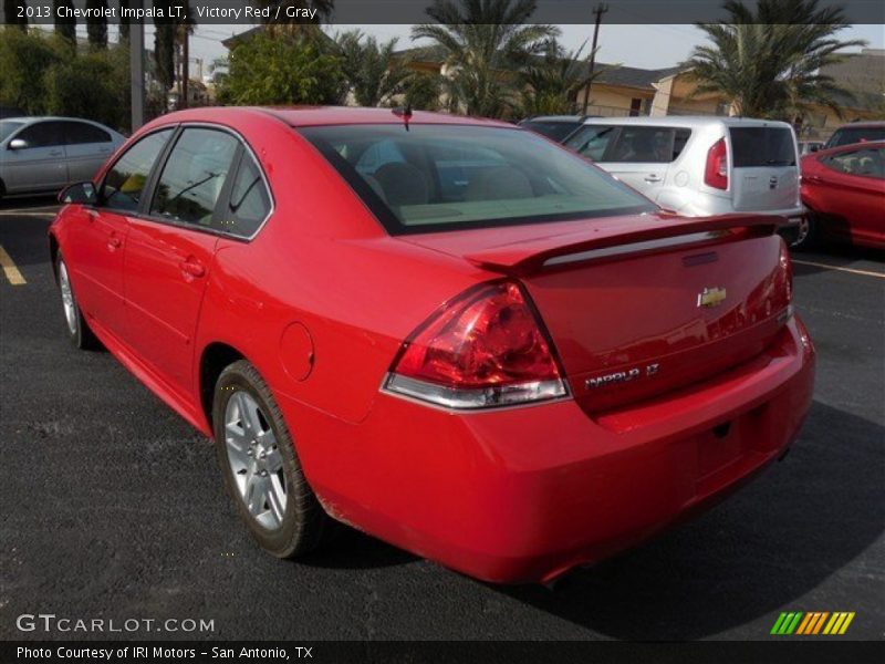 Victory Red / Gray 2013 Chevrolet Impala LT