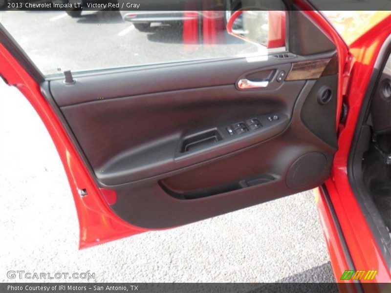 Victory Red / Gray 2013 Chevrolet Impala LT