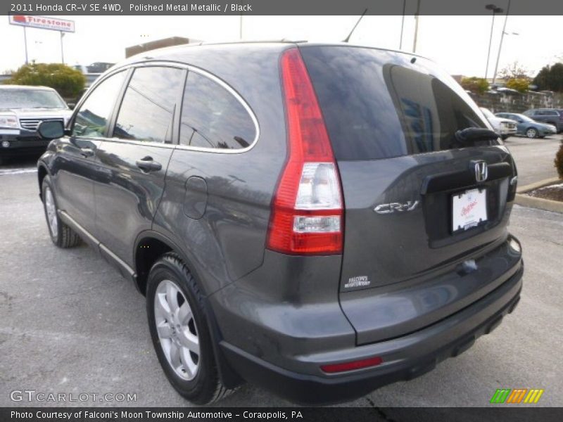 Polished Metal Metallic / Black 2011 Honda CR-V SE 4WD