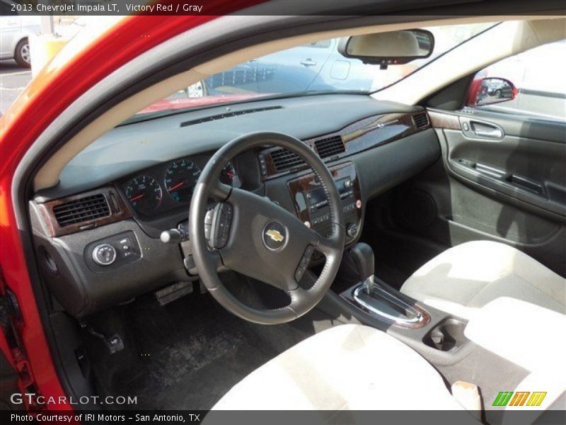Victory Red / Gray 2013 Chevrolet Impala LT