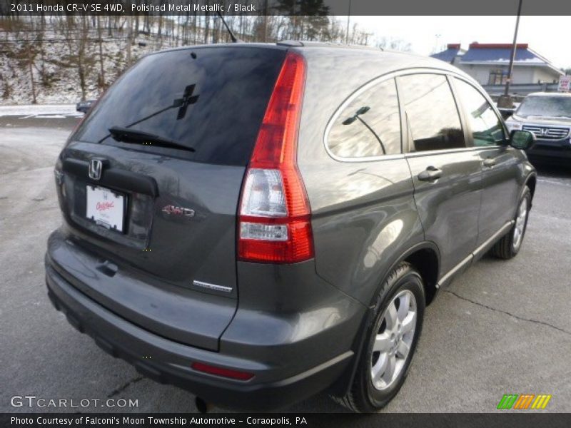 Polished Metal Metallic / Black 2011 Honda CR-V SE 4WD