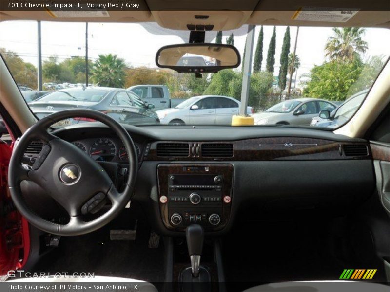 Victory Red / Gray 2013 Chevrolet Impala LT