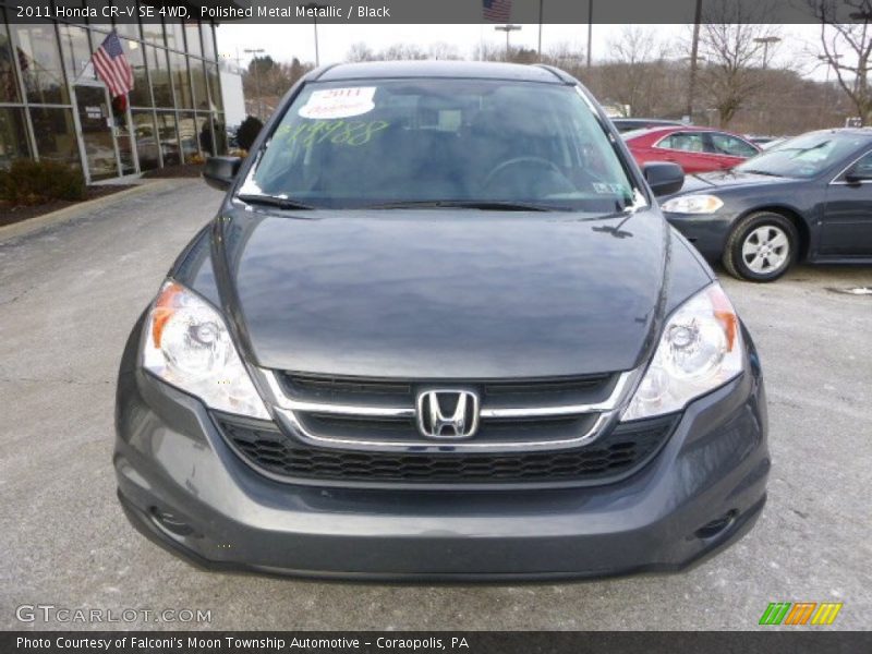 Polished Metal Metallic / Black 2011 Honda CR-V SE 4WD