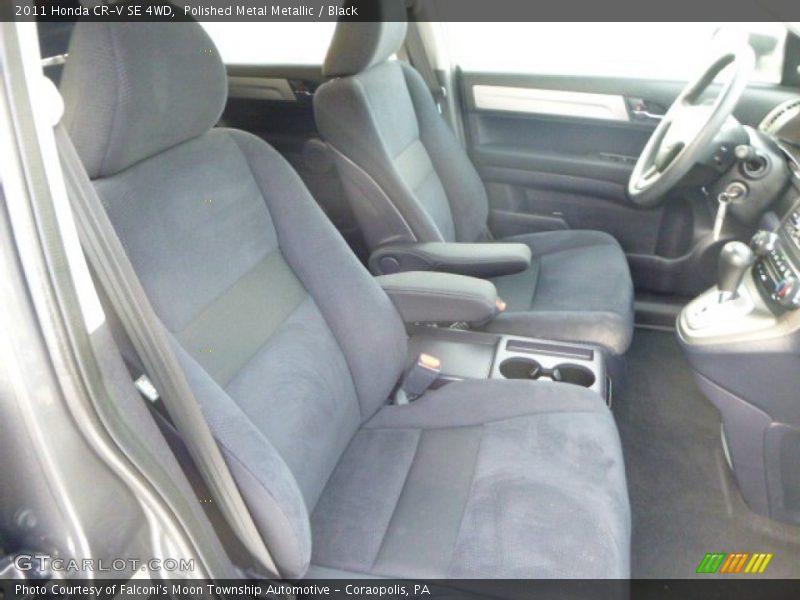 Polished Metal Metallic / Black 2011 Honda CR-V SE 4WD