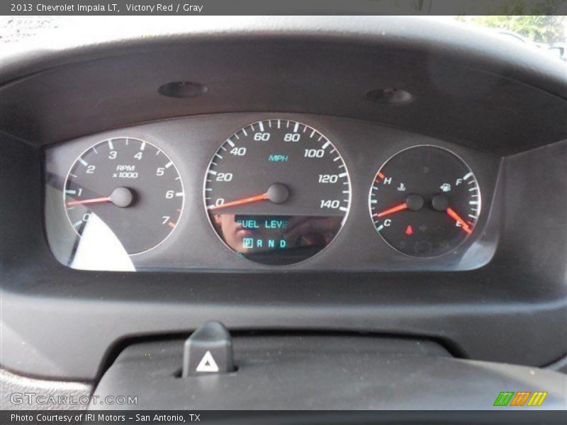 Victory Red / Gray 2013 Chevrolet Impala LT