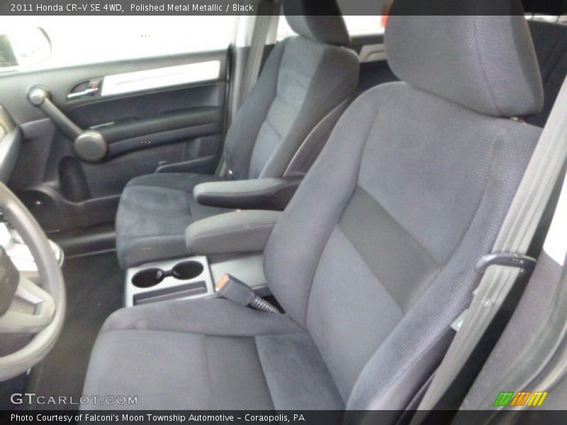 Polished Metal Metallic / Black 2011 Honda CR-V SE 4WD