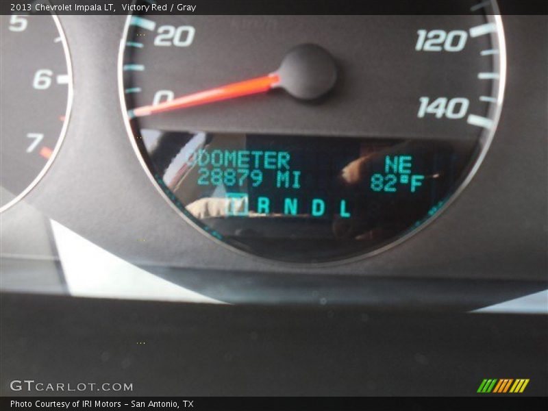 Victory Red / Gray 2013 Chevrolet Impala LT