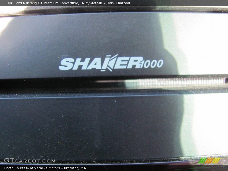 Alloy Metallic / Dark Charcoal 2008 Ford Mustang GT Premium Convertible