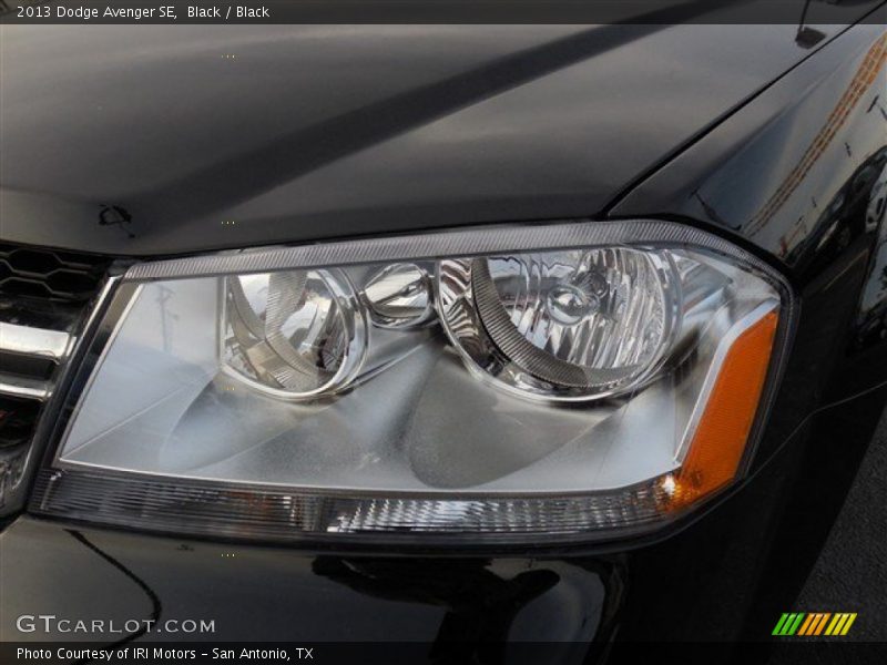 Black / Black 2013 Dodge Avenger SE