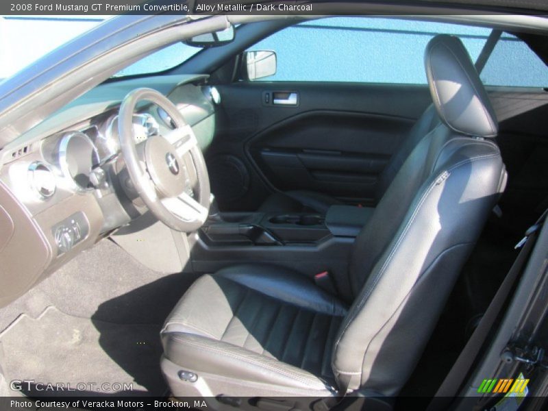Alloy Metallic / Dark Charcoal 2008 Ford Mustang GT Premium Convertible