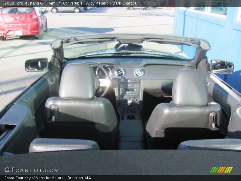 Alloy Metallic / Dark Charcoal 2008 Ford Mustang GT Premium Convertible