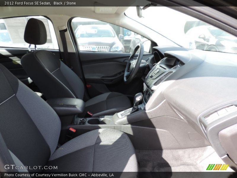 Black / Stone 2012 Ford Focus SE Sedan