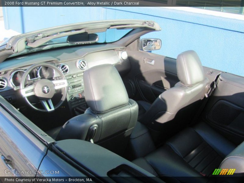 Alloy Metallic / Dark Charcoal 2008 Ford Mustang GT Premium Convertible