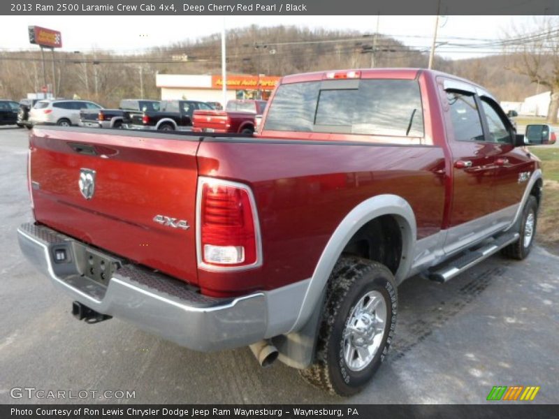 Deep Cherry Red Pearl / Black 2013 Ram 2500 Laramie Crew Cab 4x4