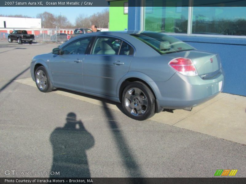 Ocean Mist Metallic / Gray 2007 Saturn Aura XE