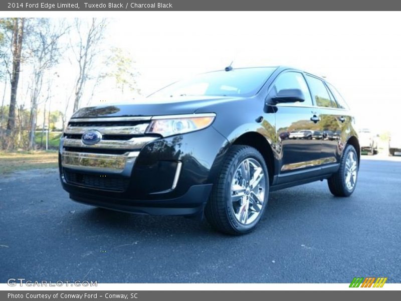 Tuxedo Black / Charcoal Black 2014 Ford Edge Limited
