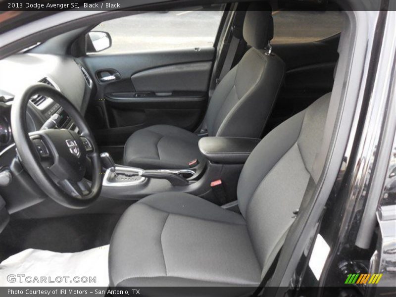 Black / Black 2013 Dodge Avenger SE