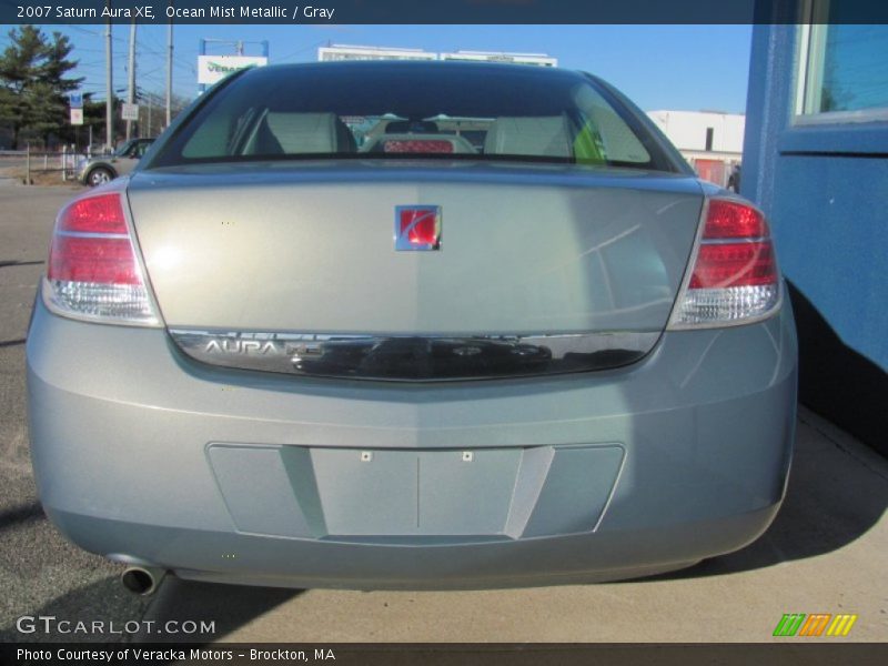 Ocean Mist Metallic / Gray 2007 Saturn Aura XE