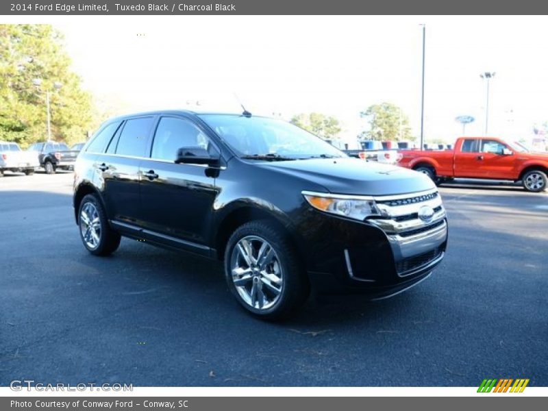 Tuxedo Black / Charcoal Black 2014 Ford Edge Limited