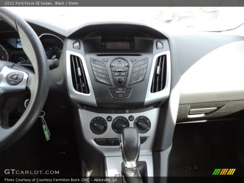 Black / Stone 2012 Ford Focus SE Sedan