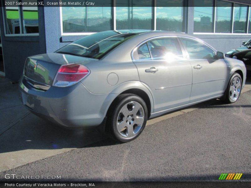 Ocean Mist Metallic / Gray 2007 Saturn Aura XE