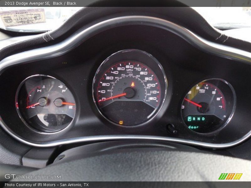 Black / Black 2013 Dodge Avenger SE