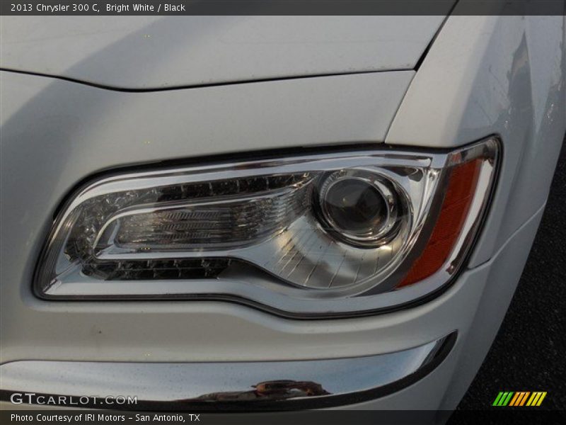 Bright White / Black 2013 Chrysler 300 C