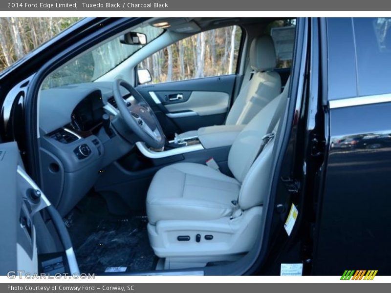  2014 Edge Limited Charcoal Black Interior