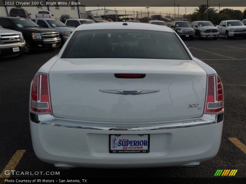 Bright White / Black 2013 Chrysler 300 C