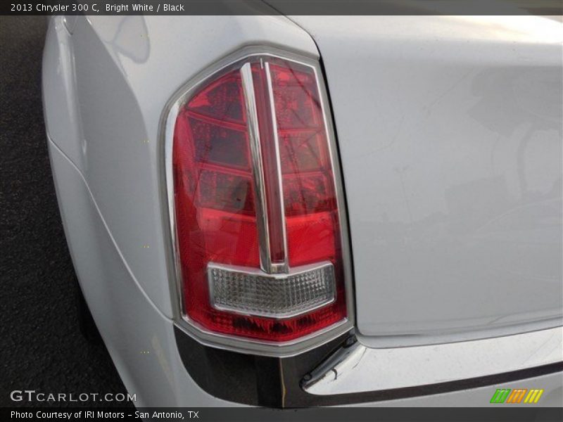 Bright White / Black 2013 Chrysler 300 C