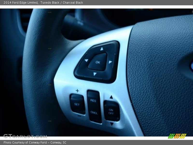 Tuxedo Black / Charcoal Black 2014 Ford Edge Limited