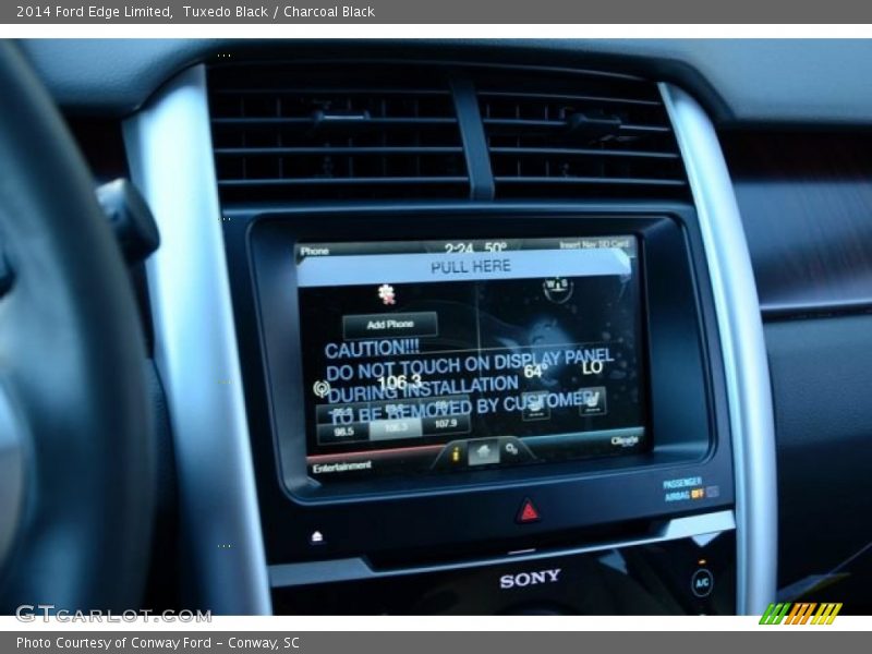 Tuxedo Black / Charcoal Black 2014 Ford Edge Limited