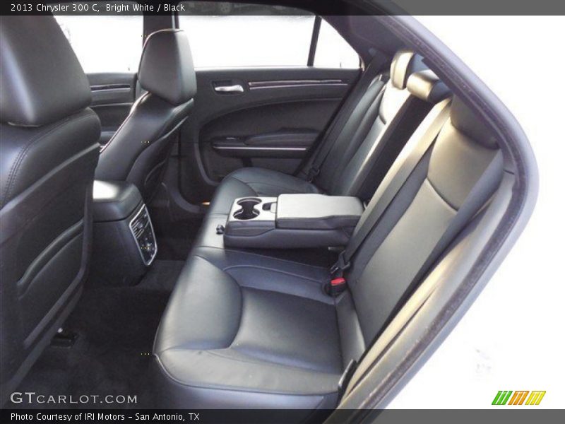 Bright White / Black 2013 Chrysler 300 C