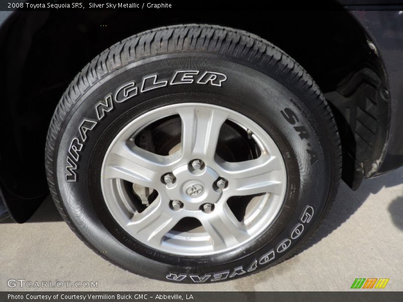 Silver Sky Metallic / Graphite 2008 Toyota Sequoia SR5