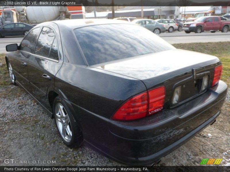 Black / Light Graphite 2002 Lincoln LS V8