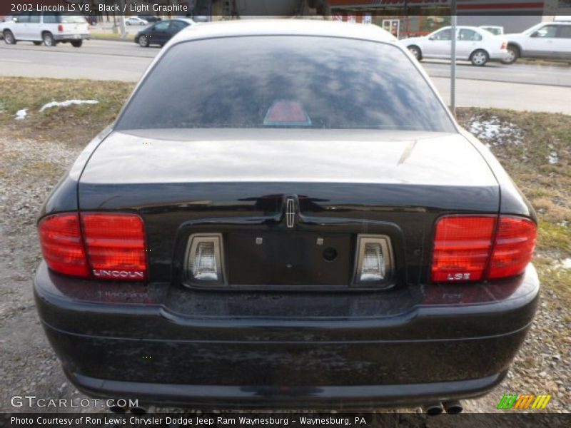 Black / Light Graphite 2002 Lincoln LS V8