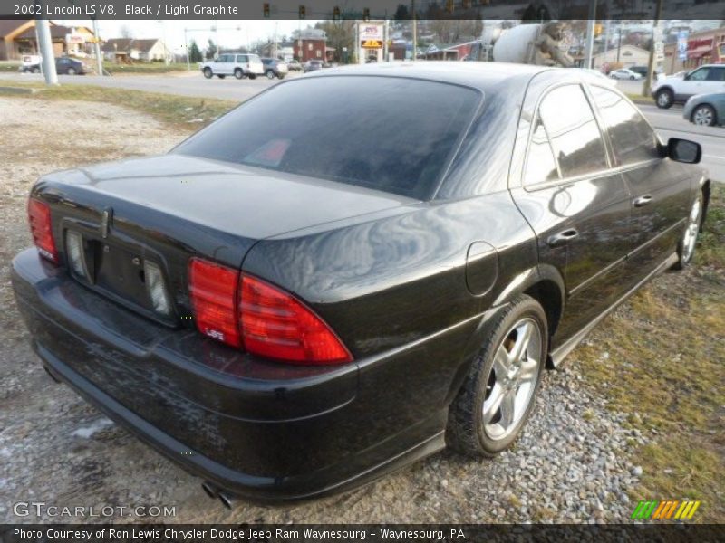 Black / Light Graphite 2002 Lincoln LS V8