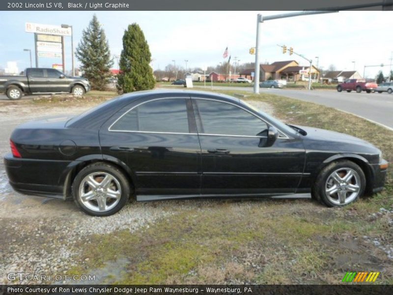 Black / Light Graphite 2002 Lincoln LS V8