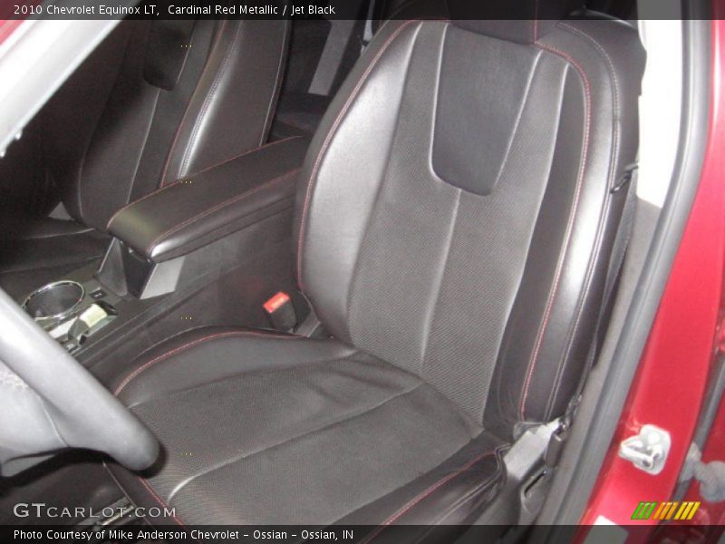 Cardinal Red Metallic / Jet Black 2010 Chevrolet Equinox LT