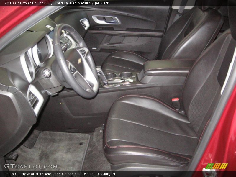 Cardinal Red Metallic / Jet Black 2010 Chevrolet Equinox LT