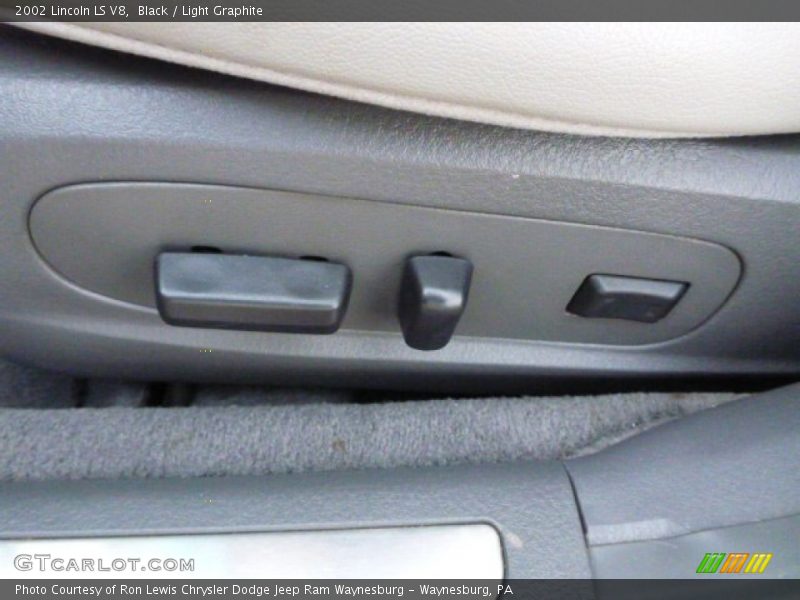 Black / Light Graphite 2002 Lincoln LS V8