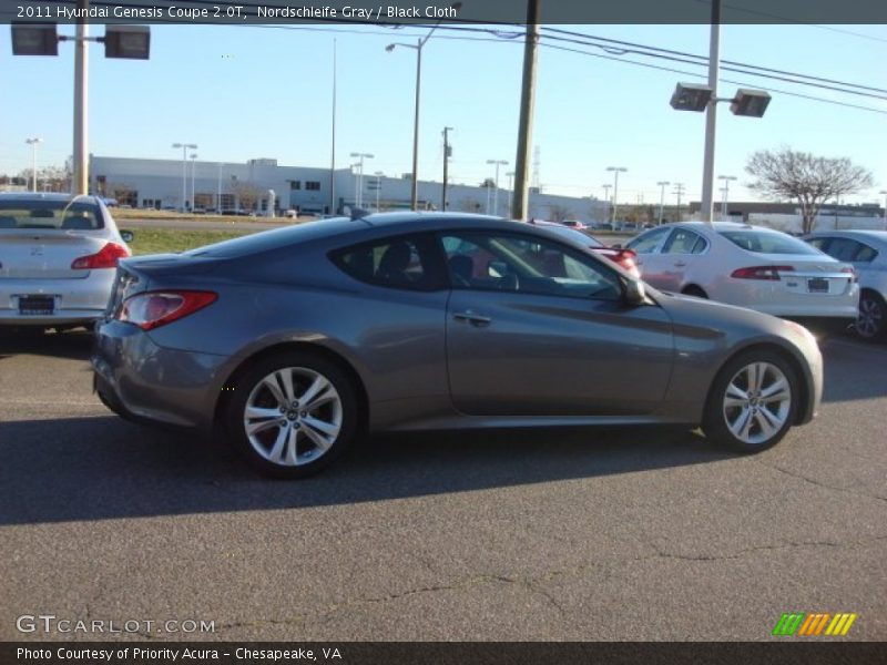 Nordschleife Gray / Black Cloth 2011 Hyundai Genesis Coupe 2.0T