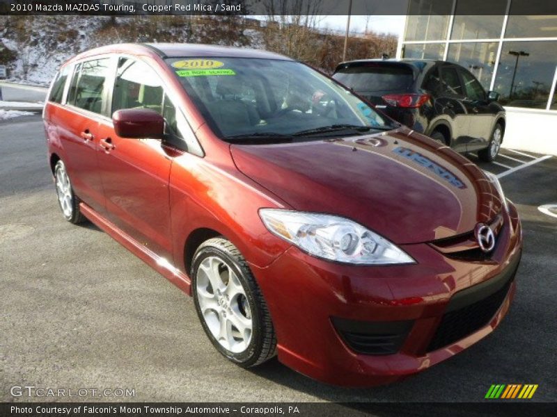 Front 3/4 View of 2010 MAZDA5 Touring