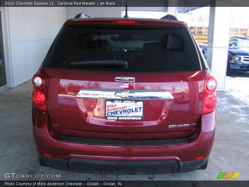 Cardinal Red Metallic / Jet Black 2010 Chevrolet Equinox LT