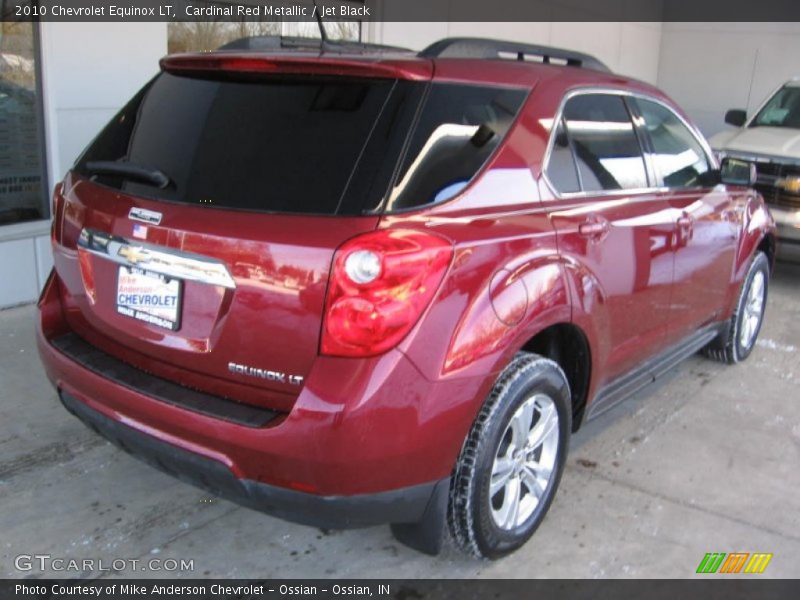 Cardinal Red Metallic / Jet Black 2010 Chevrolet Equinox LT