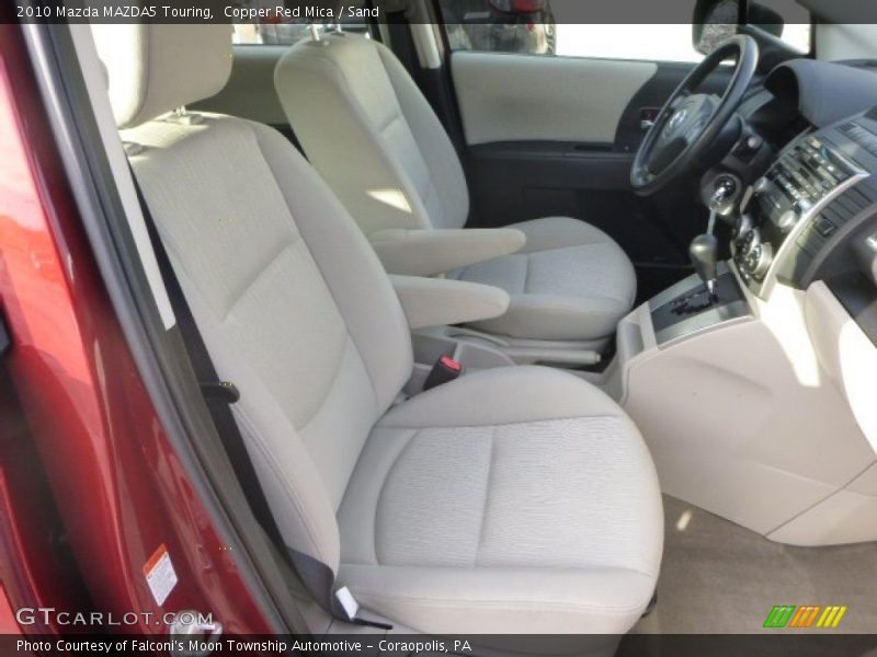 Copper Red Mica / Sand 2010 Mazda MAZDA5 Touring