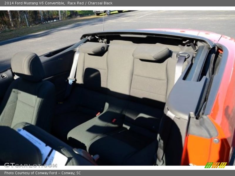 Race Red / Charcoal Black 2014 Ford Mustang V6 Convertible