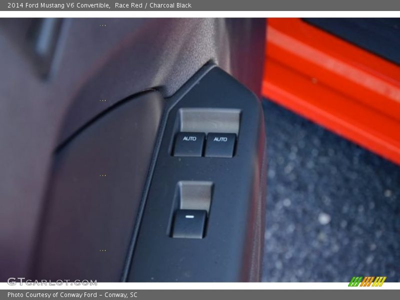 Race Red / Charcoal Black 2014 Ford Mustang V6 Convertible